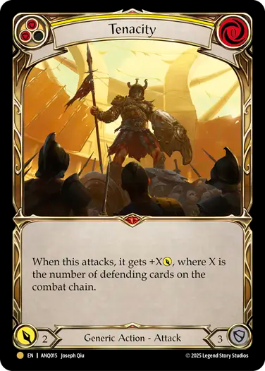 Tenacity (ANQ015) - Compendium of Rathe: Antiquity Pack