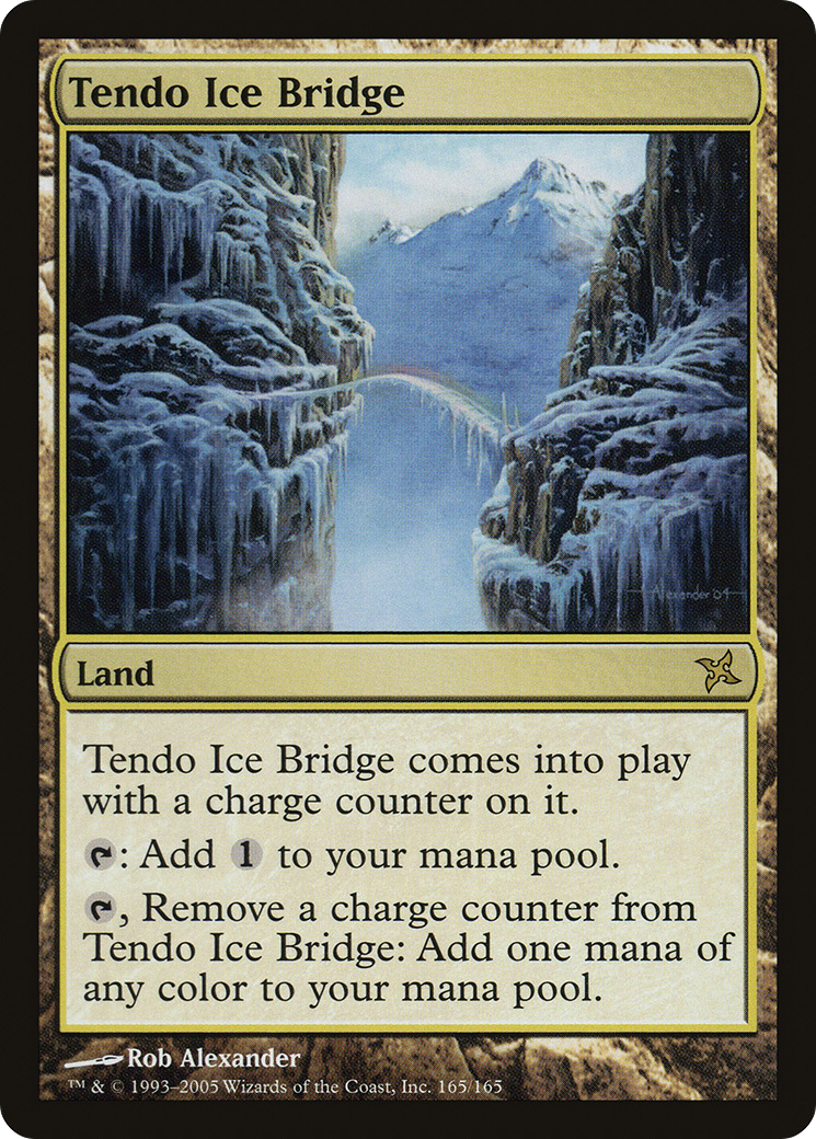 Tendo Ice Bridge (165) - Betrayers of Kamigawa