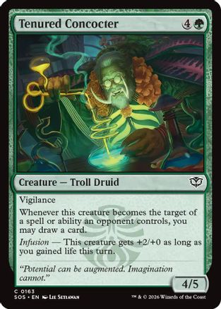 Tenured Concocter (163) Foil - Secrets of Strixhaven
