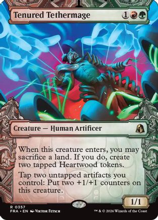 Tenured Tethermage (Sculptor's Stronghold Showcase) (357) Foil - Reality Fracture