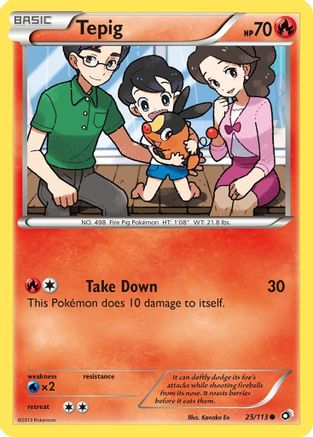 Tepig (25) - Legendary Treasures