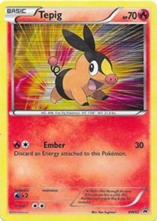 Tepig (BW02) Holofoil - Black Star Promos