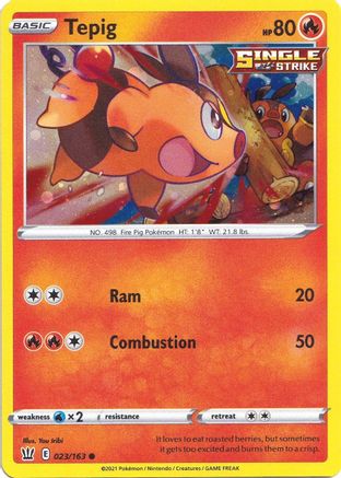 Tepig (Cosmos Holo) (23) Holofoil - Miscellaneous Cards & Products
