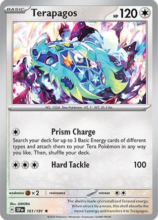 Terapagos (161) Holofoil - Surging Sparks