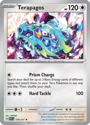 Terapagos (178) Holofoil - Ascended Heroes