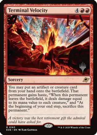 Terminal Velocity (Promo Pack) (163) - Edge of Eternities