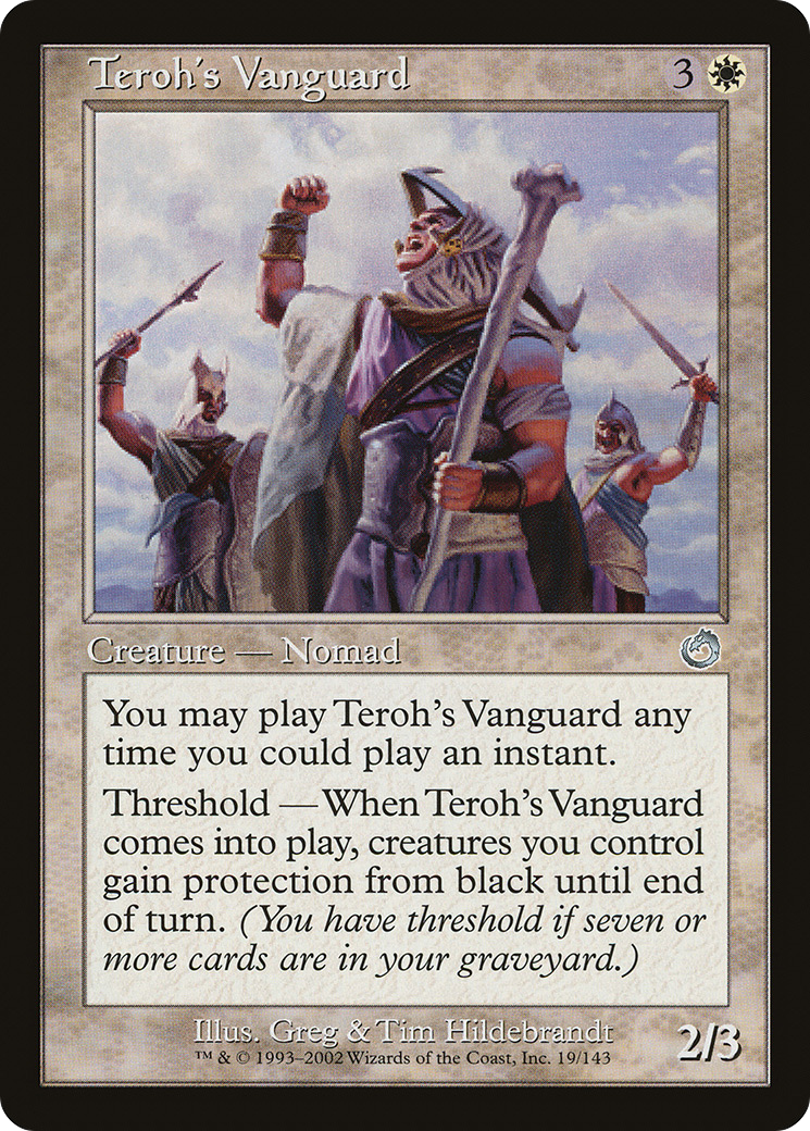Teroh's Vanguard (019) Foil - Torment