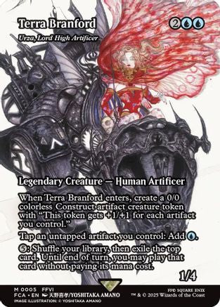 Terra Branford - Urza, Lord High Artificer (Showcase) (005) - FINAL FANTASY: Through the Ages