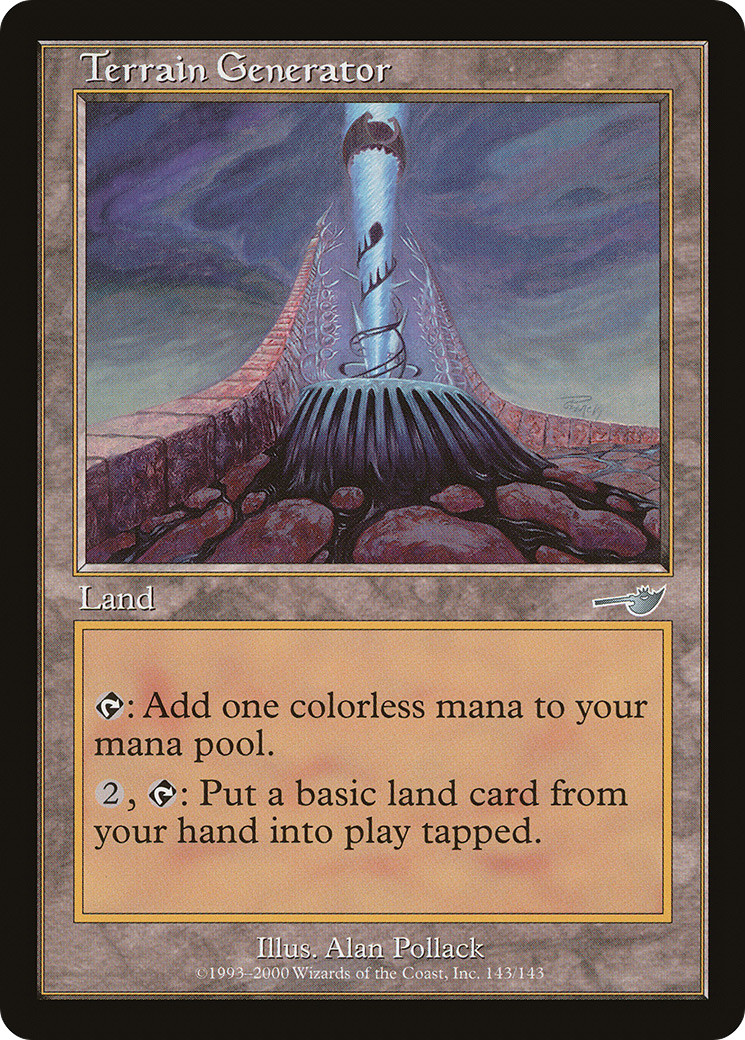 Terrain Generator (143) Foil - Nemesis