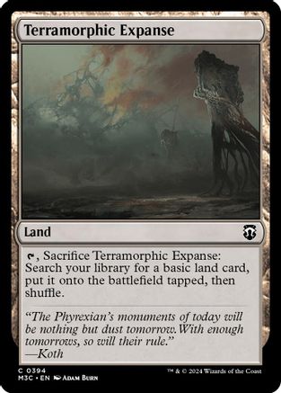 Terramorphic Expanse (394) Ripple Foil - Commander: Modern Horizons 3