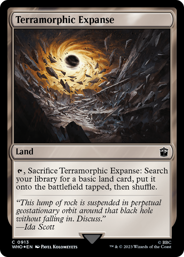 Terramorphic Expanse (913) Surge Foil - Doctor Who