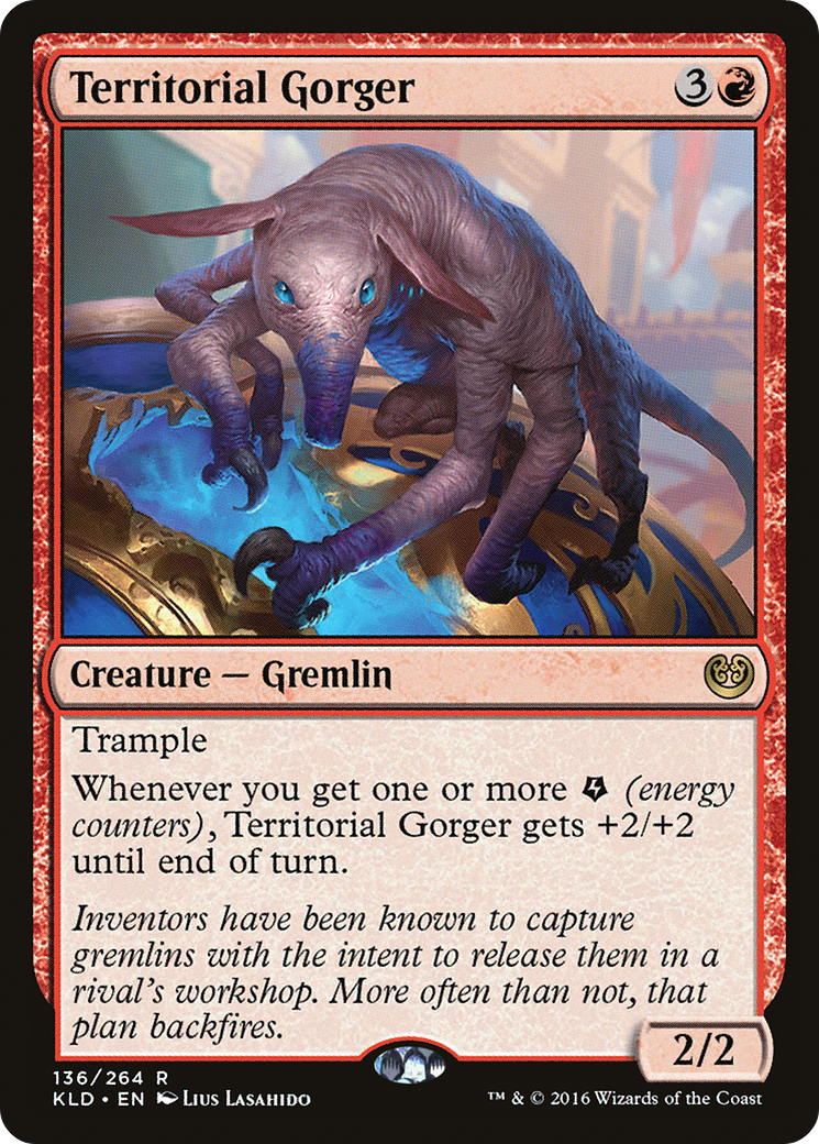 Territorial Gorger (136) Foil - Kaladesh