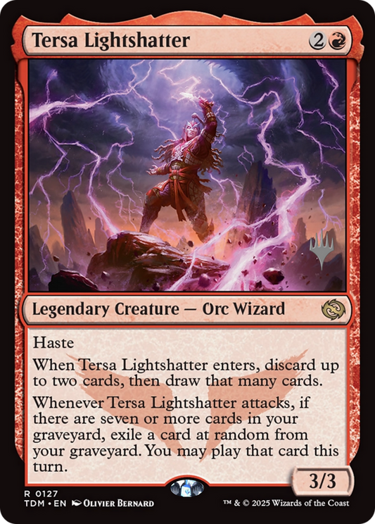 Tersa Lightshatter (Promo Pack) (127) Foil - Tarkir: Dragonstorm