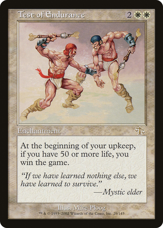 Test of Endurance (029) - Judgment