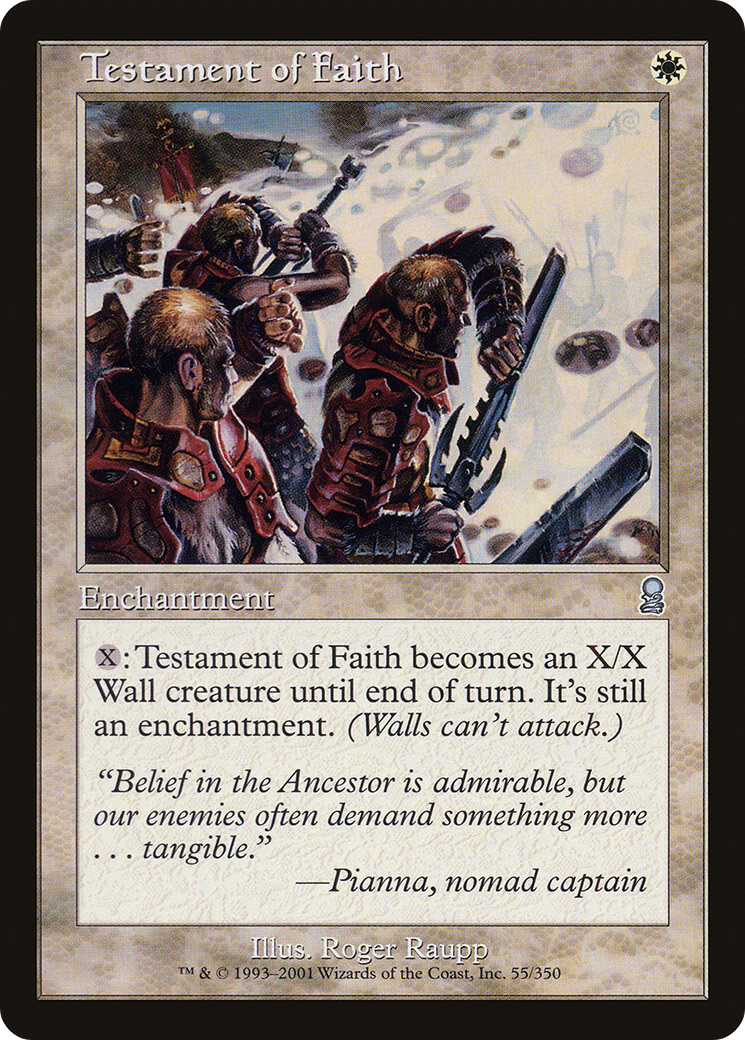 Testament of Faith (055) - Odyssey