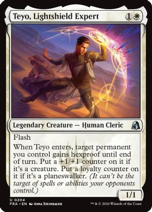 Teyo, Lightshield Expert (204) Foil - Reality Fracture