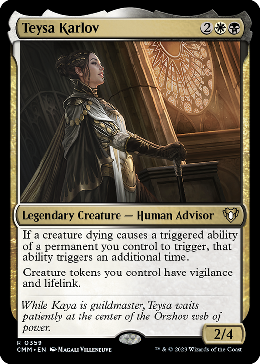 Teysa Karlov (359) - Commander Masters