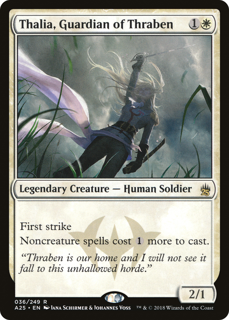 Thalia, Guardian of Thraben (036) - Masters 25