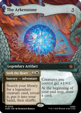 The Arkenstone // Seek the Heart (Showcase) (234) Foil - The Hobbit