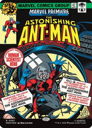The Astonishing Ant-Man (Classic Comic) (397) Foil - Marvel Super Heroes