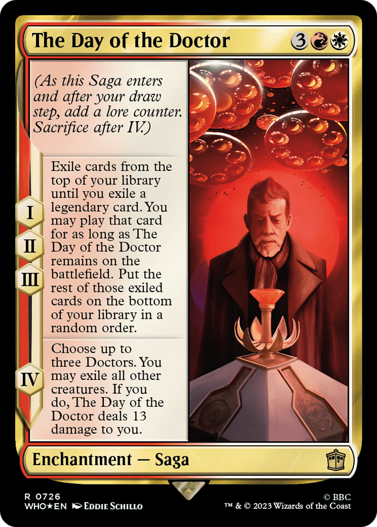 The Day of the Doctor (726) Surge Foil - Doctor Who