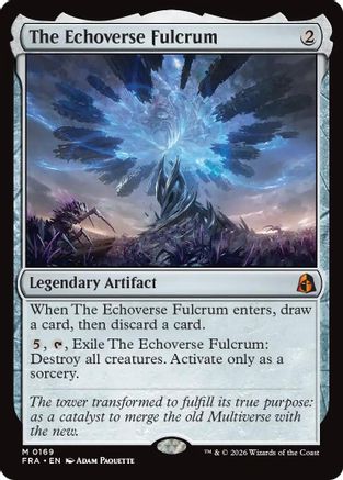 The Echoverse Fulcrum (169) Foil - Reality Fracture