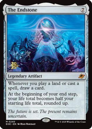 The Endstone (Prerelease) (240) Foil - Edge of Eternities