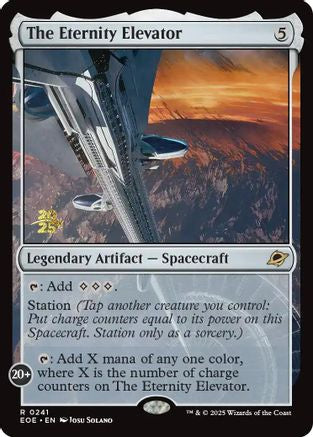 The Eternity Elevator (Prerelease) (241) Foil - Edge of Eternities