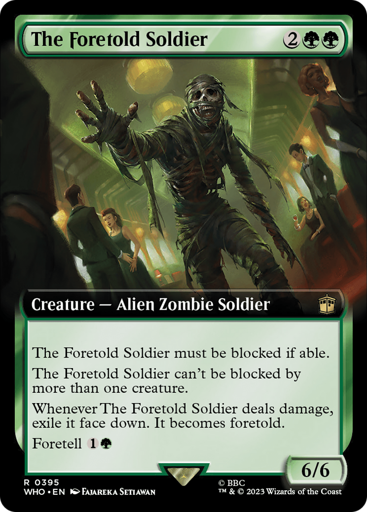 The Foretold Soldier (Extended Art) (395) Foil - Doctor Who