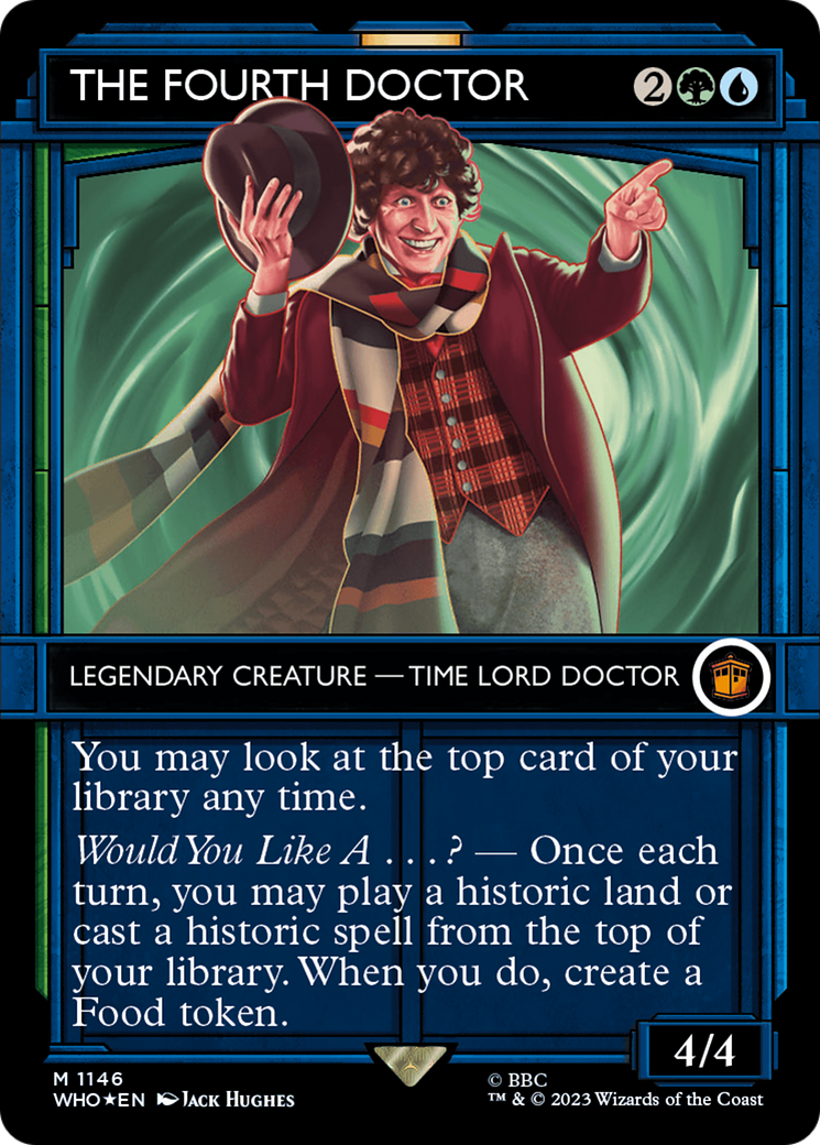 The Fourth Doctor (Showcase) (1146) Surge Foil - Doctor Who