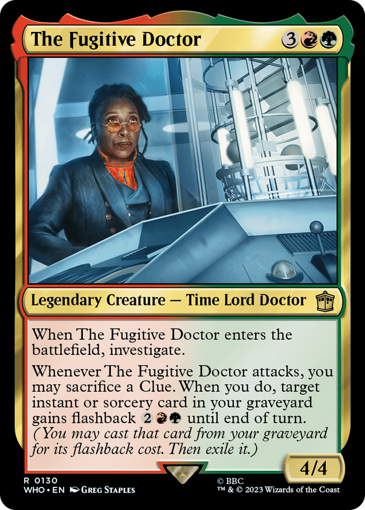 The Fugitive Doctor (130) Foil - Doctor Who