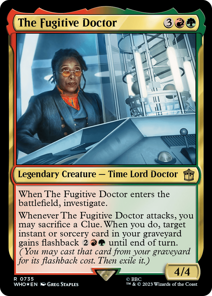 The Fugitive Doctor (735) Surge Foil - Doctor Who