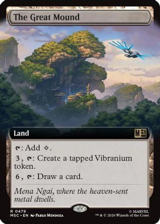 The Great Mound (Extended Art) (479) - Commander: Marvel Super Heroes