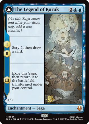 The Legend of Kuruk // Avatar Kuruk (Prerelease) (061) Foil - Avatar: The Last Airbender