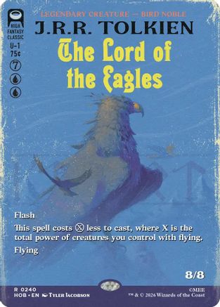The Lord of the Eagles (Book Cover) (240) Foil - The Hobbit