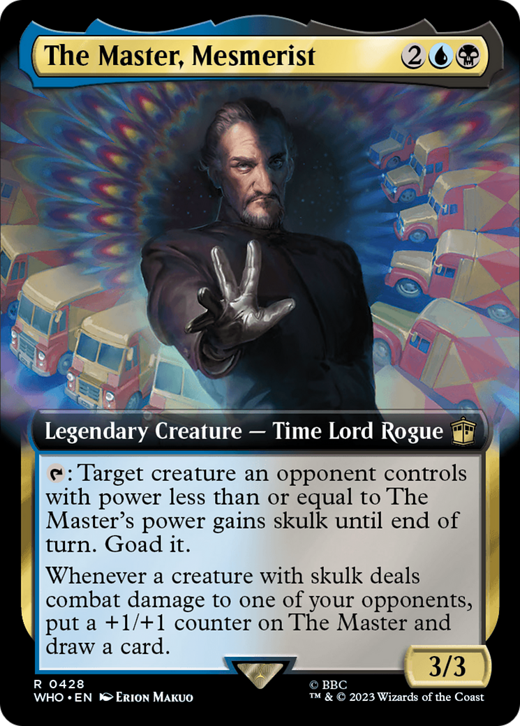The Master, Mesmerist (Extended Art) (428) - Doctor Who