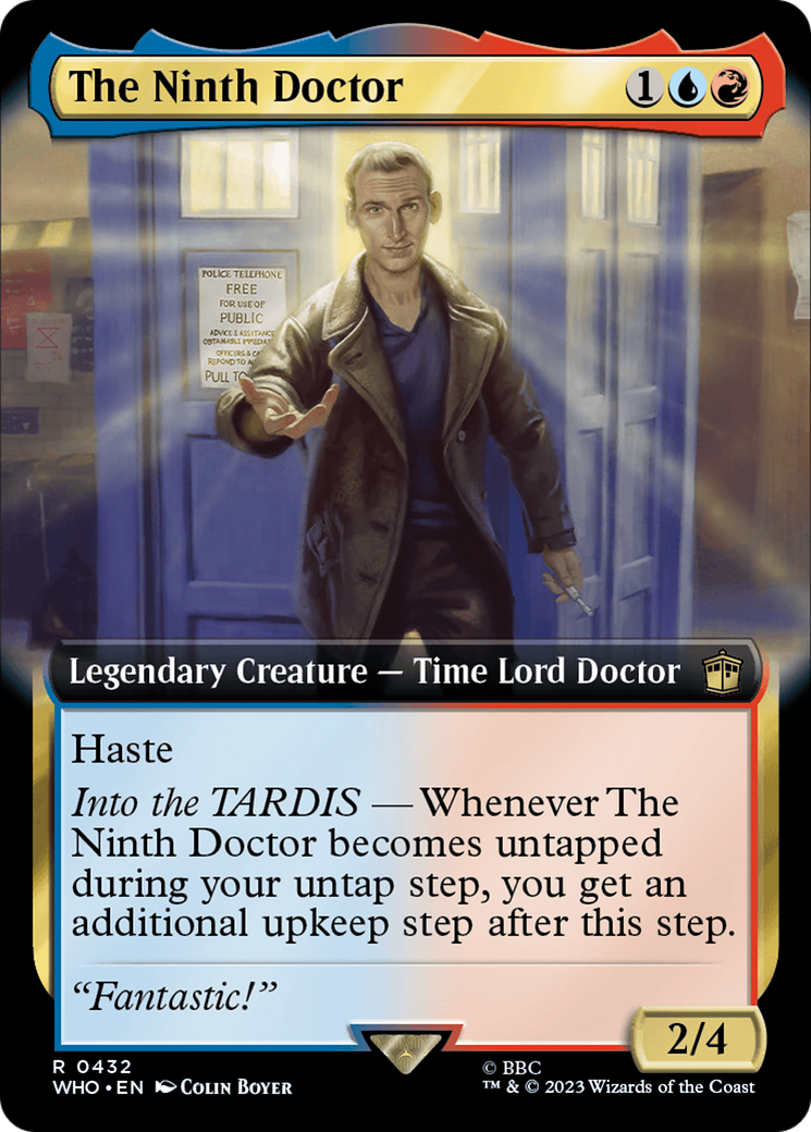 The Ninth Doctor (Extended Art) (432) - Doctor Who