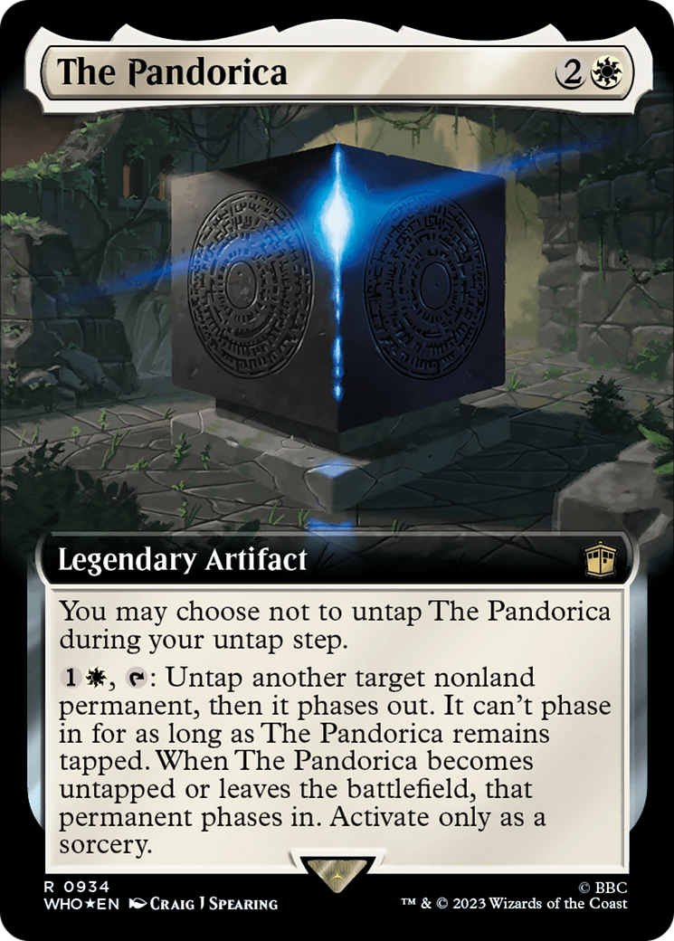 The Pandorica (Extended Art) (934) Surge Foil - Doctor Who