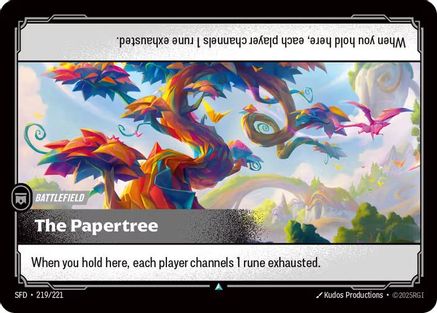 The Papertree (219) Foil - Spiritforged