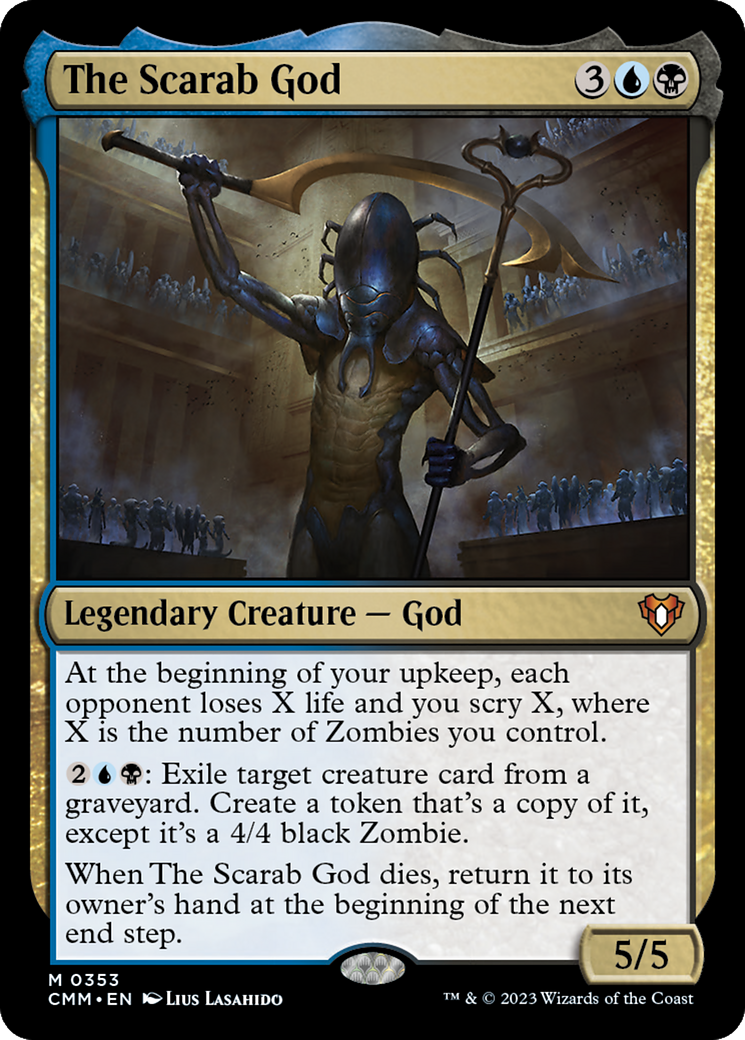 The Scarab God (353) - Commander Masters