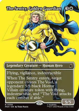 The Sentry, Golden Guardian (Borderless Logo) (358) - Marvel Super Heroes