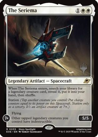 The Seriema (Promo Pack) (035) Foil - Edge of Eternities