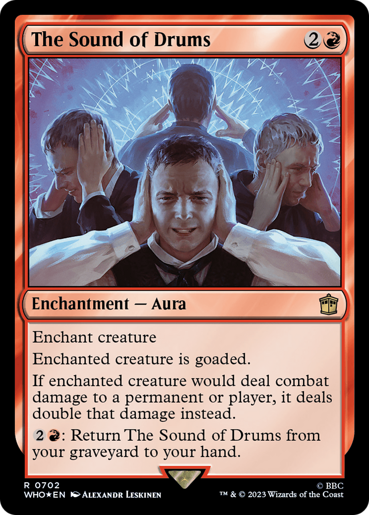 The Sound of Drums (702) Surge Foil - Doctor Who