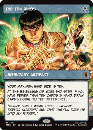 The Ten Rings (Showcase) (313) Foil - Marvel Super Heroes