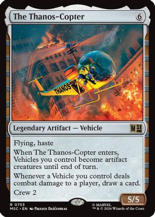 The Thanos-Copter (753) - Commander: Marvel Super Heroes