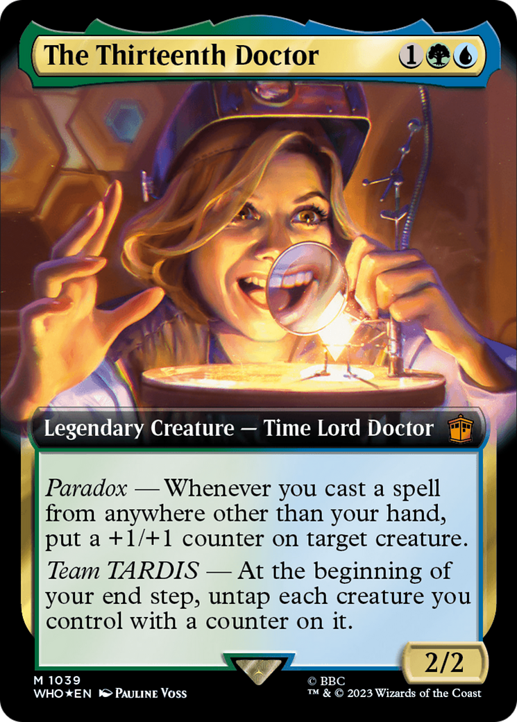 The Thirteenth Doctor (Extended Art) (1039) Surge Foil - Doctor Who