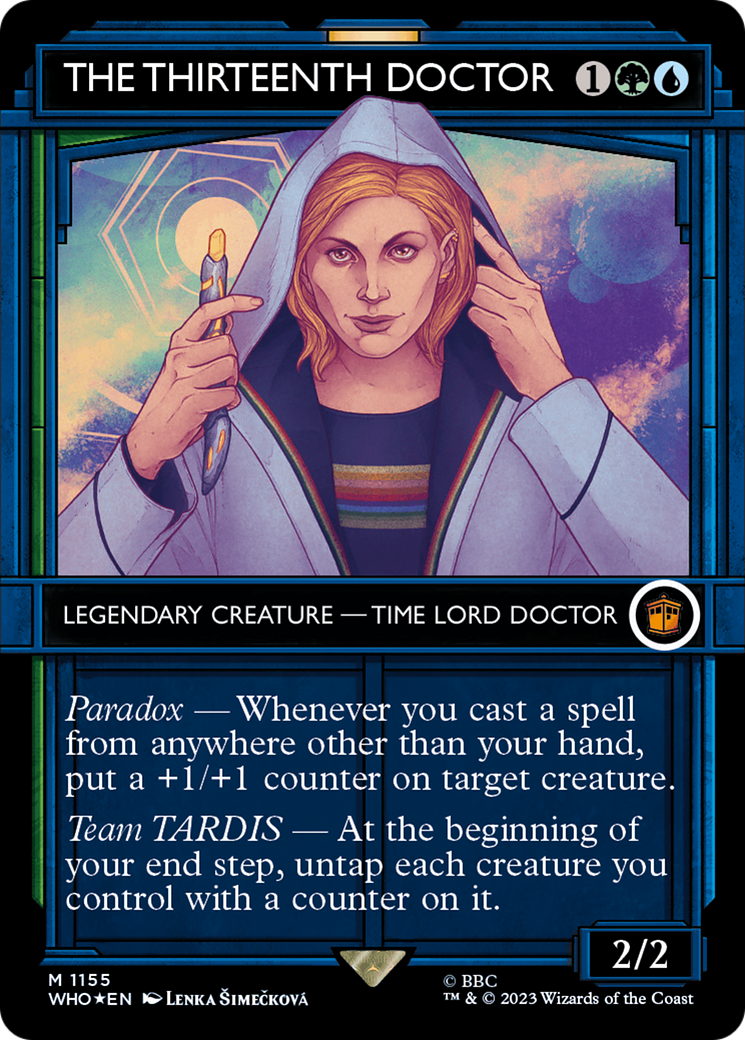 The Thirteenth Doctor (Showcase) (1155) Surge Foil - Doctor Who