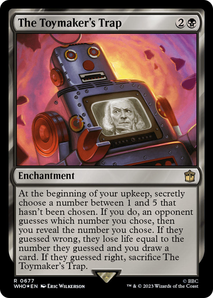 The Toymaker's Trap (677) Surge Foil - Doctor Who
