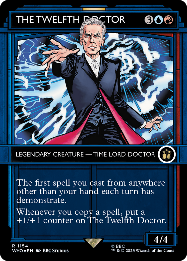 The Twelfth Doctor (Showcase) (1154) Surge Foil - Doctor Who