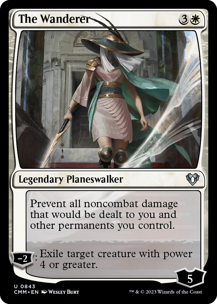 The Wanderer (843) - Commander Masters